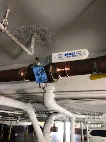 Copper pipe repair and valve work for Backflow Testing in Phelps